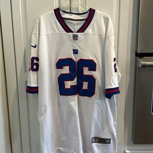 NIKE Saquon Barkley New York Giants Nike Alternate Game Jersey – Stitched